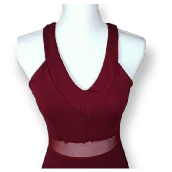 GIRL'S GENERATION BURGUNDY DRESS SZ.S EUC. - Picture 2 of 8